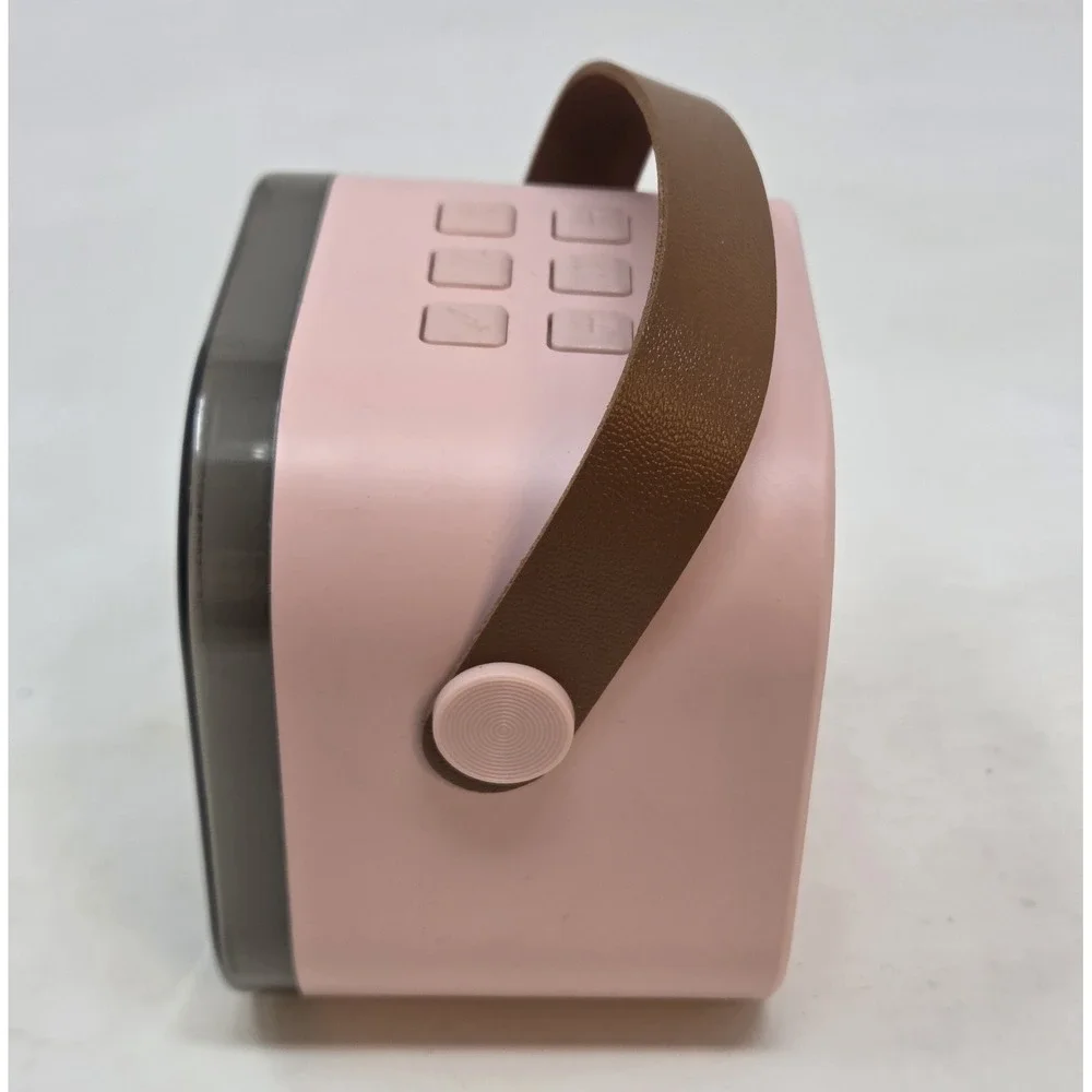 Pink Bluetooth Karaoke Speaker Only - Tested & Works